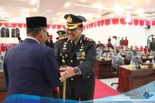Kapolres Langkat Hadiri Sidang Paripurna DPR, Wujudkan Sinergi Jelang HUT RI Ke- 80
